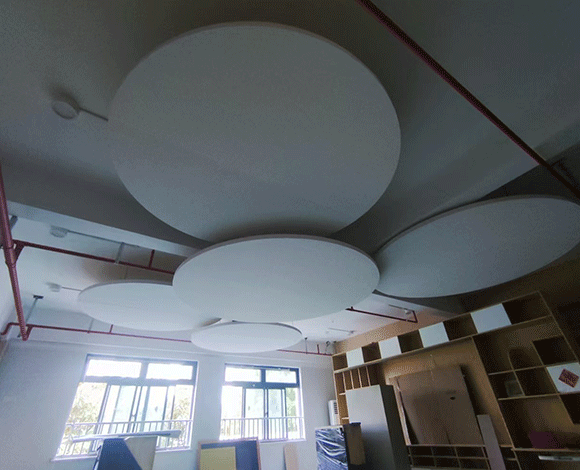 玻纤吸声体悬挂和垂片